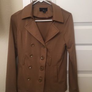 3 for $15! Camel button down coat